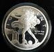 1 Oz 999 Silver Shield Proof Blinded Liberty Warbird Silver Eagle Death Dollar