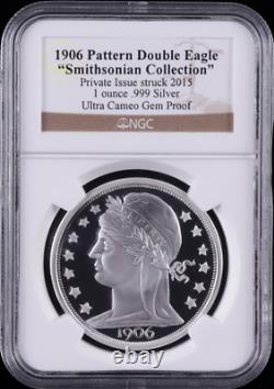 1906(2015) Sunshine Mint Pattern Silver Double Eagle Ngc Gem-proof Ultra-cameo