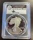 1986-s American Silver Eagle Pcgs Gem Proof Mercanti Signed Label