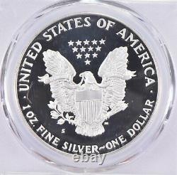 1988-S PR70 DCAM American Silver Eagle PCGS Blue Label