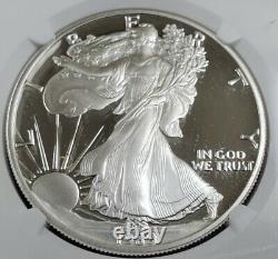 1989-S Proof Silver Eagle NGC PF69 Ultra Cameo