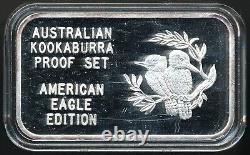 1993 Australia Kookaburra Proof Set American Eagle Edition Limited Edition