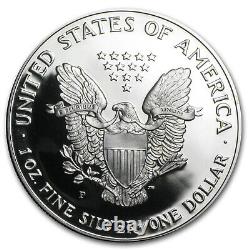 1993-P 1 oz Proof Silver American Eagle (withBox & COA) SKU #1073
