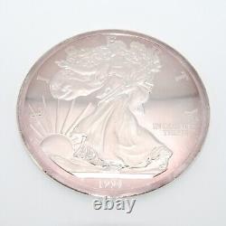 1994 HALF POUND. 999 SILVER EAGLE PROOF Washington Mint 1/2 LB