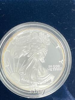 1994-P American Eagle 1 oz. Proof Silver Dollar Coin withBox, KEY DATE