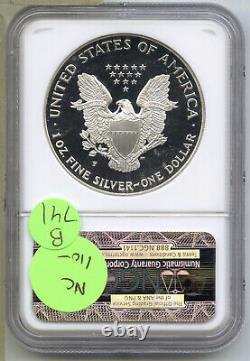 1995-P American Eagle 1 oz Proof Silver Dollar NGC PF69 Ultra Cameo B741