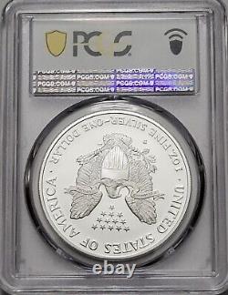 1995-P American Silver Eagle Proof Dollar PCGS PR69 DCAM Gold Shield