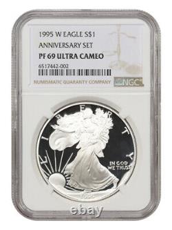 1995-W Silver Eagle $1 NGC PR 69 UCAM The Key to the Series