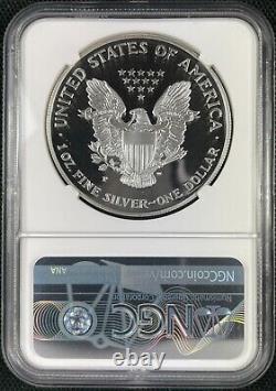 1997-p Proof American Silver Eagle Ngc Pf70 Ultra Cameo Brown Label