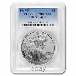 1999-P Proof Silver American Eagle PR-69 PCGS SKU #23755