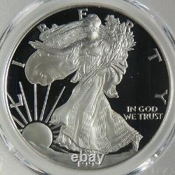 1999-p $1 Proof American Silver Eagle Gem Pcgs Pr70dcam #44642315 Top Pop