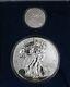 2 Pc. 2015 ½ Pound American Eagle Silver Commemorative Coin + Proof Dollar Set