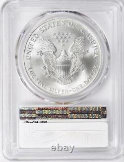 2002 American Silver Eagle PCGS MS-70- Mint State 70