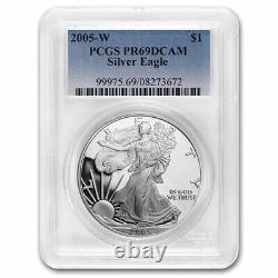 2005-W Proof Silver American Eagle PR-69 PCGS SKU #23749