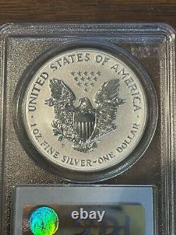 2006 P American Silver Eagle 20th Anniversary Reverse Proof Pcgs Pr70 12999697