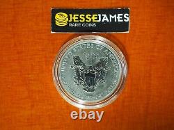 2006 P Reverse Proof Silver Eagle From The 20th Anniversary Set One Coin In Cap