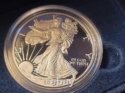 2007 US Mint Proof American Silver Eagle $1 Coin With COA