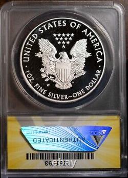 2010-W $1 Silver American Eagle PF70DCAM New ANACS # 7351793 + Bonus Gem