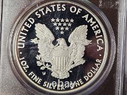 2010-w Lot Of 4 USA American Silver Eagle Proof Pcgs Pr69dcam Deep Cameo
