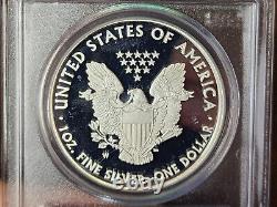 2010-w Lot Of 4 USA American Silver Eagle Proof Pcgs Pr69dcam Deep Cameo