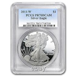 2011-W Proof Silver American Eagle PR-70 PCGS SKU #63828