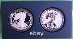 2012 American Silver Eagle San Francisco Two-Coin Proof ASE Coin Box and COA
