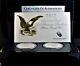 2012-s American Eagle Silver Proof & Reverse Proof 2 Coin Set With Box & Coa