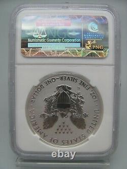2012-S American Silver Eagle Reverse Proof NGC PF 69