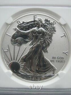 2012-S American Silver Eagle Reverse Proof NGC PF 69