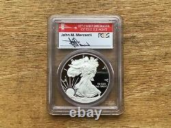 2012 S Silver Eagle PCGS PR70 DCAM First Strike John M Mercanti Coin&Currency