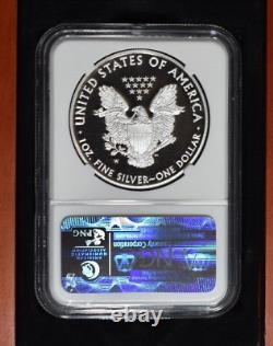 2012 W Proof Silver Eagle Graded Pf 70 Ultra Cameo By Ngc With Display Case