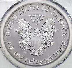 2013-W $1 Silver American Eagle Reverse Proof Graded by PCGS as PR70