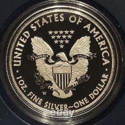 2013-W? Silver Eagle Set Reverse Proof PF & Enhanced SP West Point Mint oz