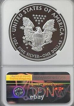 2014-w $1 American Proof Silver Eagle Congratulations Set Ngc Pf 69 Ultra Cameo