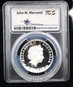 2015-P Australia Wedge Tail Eagle High Relief SILVER PROOF PR69 DCAM MERCANTI