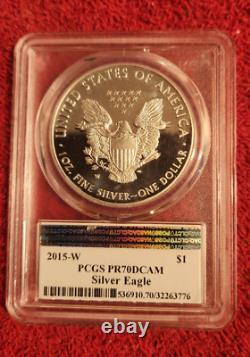 2015 w silver proof American eagle NGC PF 70 Ultra Cameo