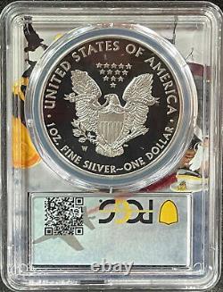 2016-W $1 Silver Eagle Proof 2019 West Point Hoard PCGS PR70 Military Label Core
