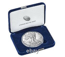 2016-W PROOF AMERICAN SILVER EAGLE 30th ANNIVERSARY ONE OUNCE COIN with BOX&COA