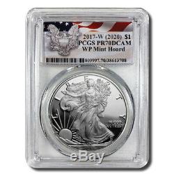2017-W (2020) Proof Silver Eagle PCGS PR70 DCAM (West Point Mint Hoard)