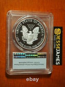 2017 W Proof Silver Eagle Pcgs Pr70 Dcam Flag First Day Of Issue 1 Of 1000