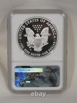 2017-s Proof Silver American Eagle Ngc Pf70 Uc Congratulations Set Early Release