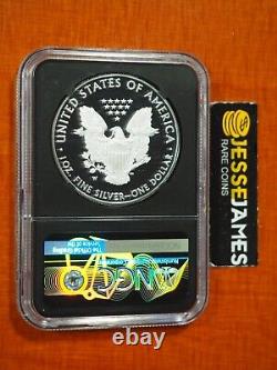 2018 W Proof Silver Eagle Ngc Pf70 Ultra Cameo Early Releases Black Core