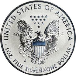 2019 S American Silver Eagle Enhanced Reverse Proof in OGP