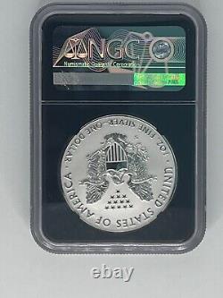 2019 S ENHANCED REVERSE PROOF SILVER EAGLE NGC PF70 FIRST DAY ISSUE, Anna Cabral