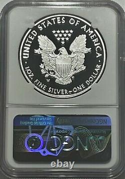 2019 W $1 Ngc Pf70 Proof Silver American Eagle Congratulations Set Coin White Lb