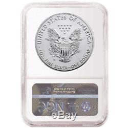2019-W Reverse Proof $1 American Silver Eagle NGC PF70 Blue ER Label Pride of Tw