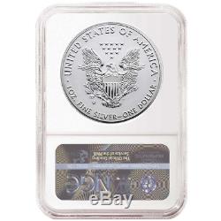 2019-W Reverse Proof $1 American Silver Eagle NGC PF70 ER Flags Label Pride of T