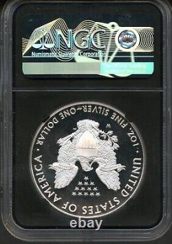 2019-W Silver Eagle $1 NGC PR 70 Ultra Cameo, First Day of Issue