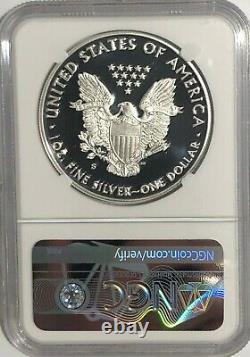 2020 S 1 Oz Ngc Pf69 Ultra Cameo Early Releases Proof Silver Eagle Trolley Labl