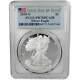 2020 S American Silver Eagle Dollar Pr 70 Dcam Pcgs $1 Proof First Day Of Issue